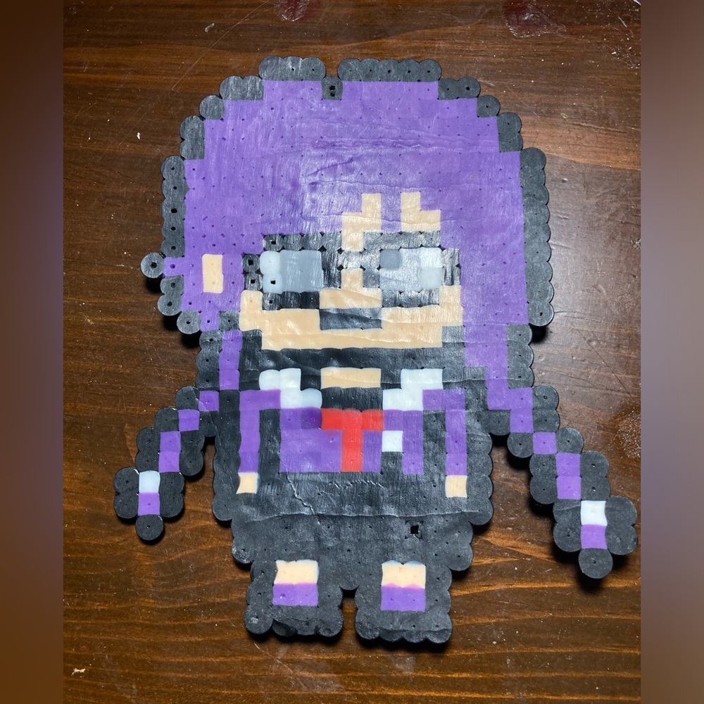 Toko Fukawa Danganronpa Perler Art